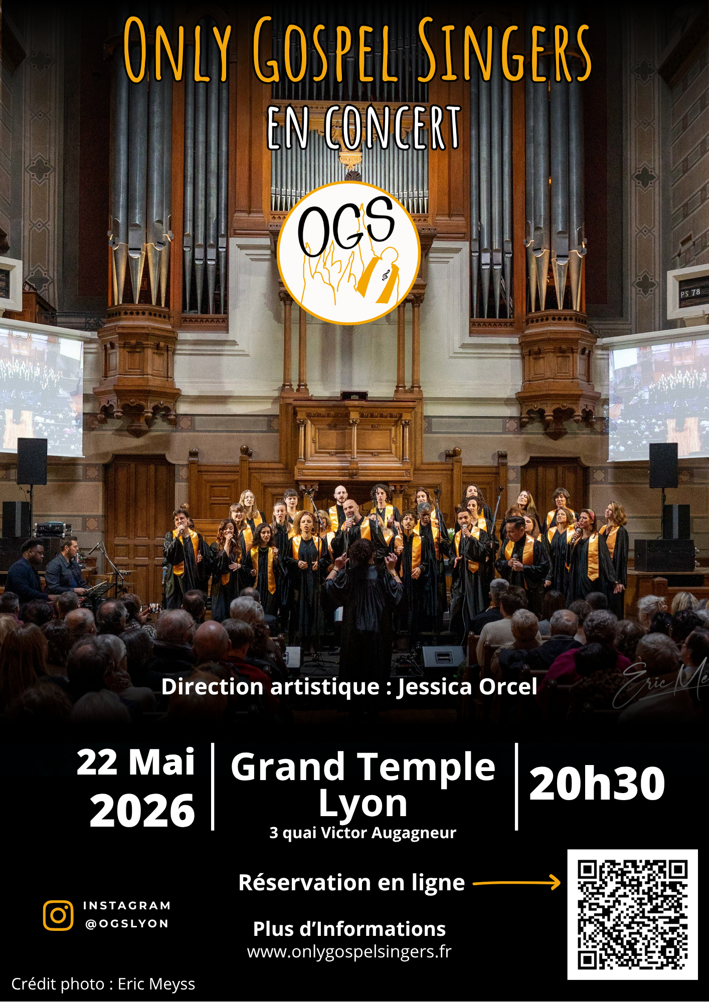 Affiche concert OGS Grand Temple
